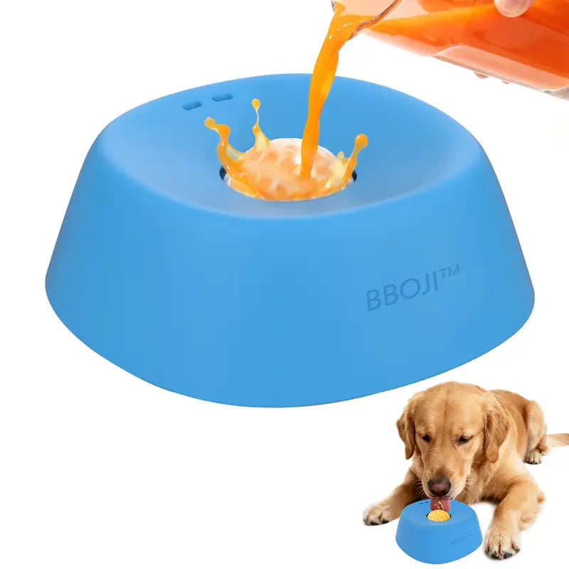 2026NEW🔥Vet-Recommended Slow Feeder Bowl for Dogs & Cats - Interactive Anti-Gulping Pet Dish for Healthy Tummies
