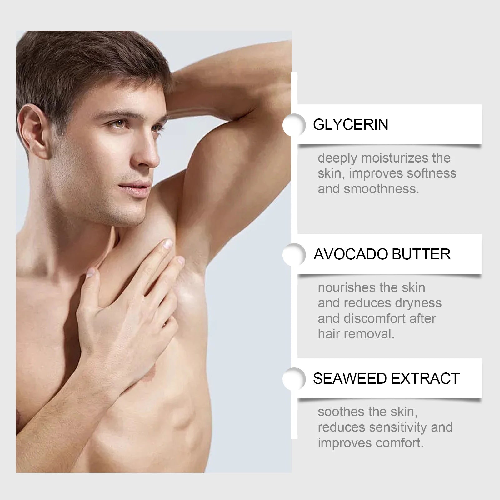 Final 3 hours 50% off🔥 |Private At Home Hair Removal Cream for Men