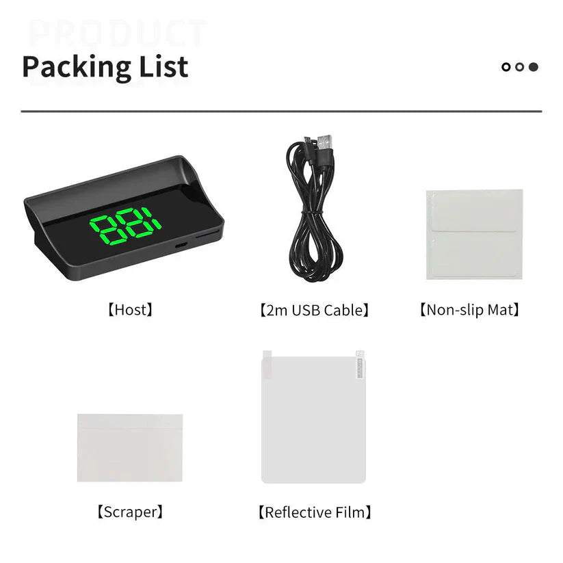 🎉Hot Sale 60% OFF🚘Head up Display Car GPS Digital Speedometer