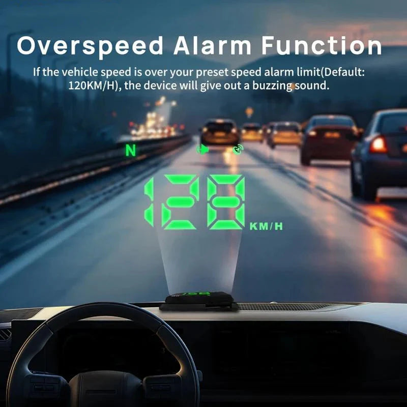 🎉Hot Sale 60% OFF🚘Head up Display Car GPS Digital Speedometer